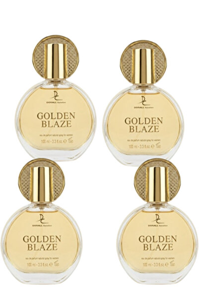 DORALL COLLECTION 4 قطع من عطر جولدن بليز 100 مل