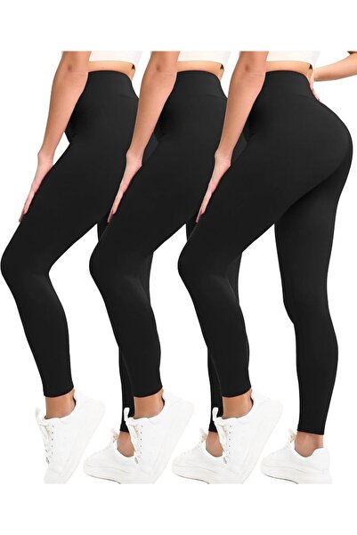Naturalium Natural Feelings High Waisted Leggings for Women Ultra Soft Stretc...