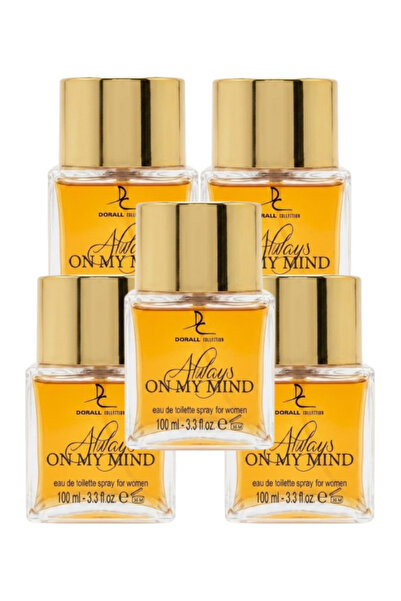 DORALL COLLECTION 5 قطع من عطر أون ماي مايند 100 مل