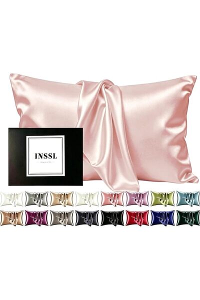 GENERAL INSSL Silk Pillowcase f Women, Mulberry Silk Pillowcase for Hair and ...