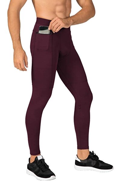 GENERAL One Leg Compression Tights for Basketball Athletic Workout Gym Leggin...