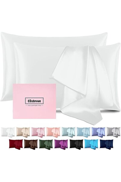 GENERAL Silk Pillowcase for Hair and Skin Mulberry Silk Pillowcase Soft Breat...