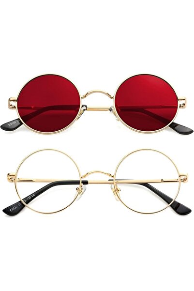 Kursan John Lennon Glasses Small Round Polarized Sunglasses for Women Men Hip...