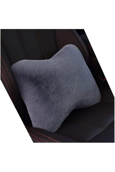 Bowang pillows standard Anti-hair Loss Car Headrest Pillow Plush Thickened Ca...