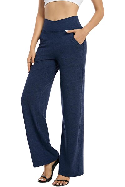 G4Free Yoga Pants with Pockets for Women Wide Leg Dress Pants Flare Stretch P...