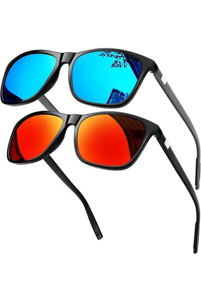 KANASTAL Polarized Sunglasses for Men Women, Classic Square Sports Sun Glasse...