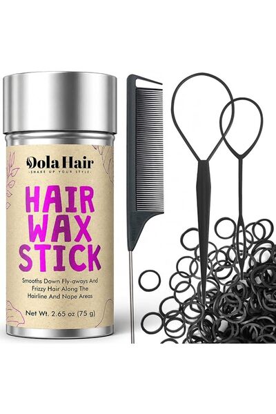 Dolahair Hair Wax Stick Flyaway Wax Stick for Hair Wig, Slick Back Hair Stick...