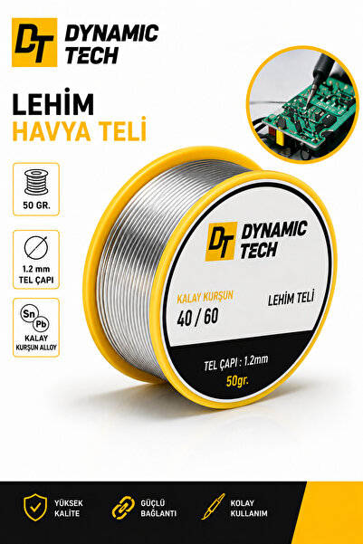 DynamicTech Lehim Teli 50 Gram 1.2 mm 40/60