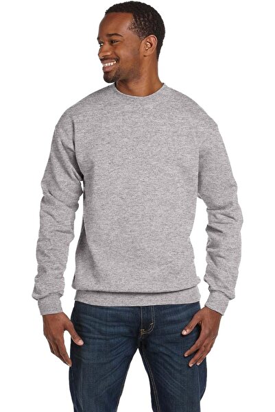 HANES Men's Ecosmart Fleece Sweatshirt, Cotton-blend Pullover, Crewneck Sweat...