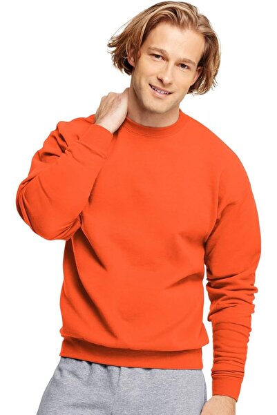HANES Men's Ecosmart Fleece Sweatshirt, Cotton-blend Pullover, Crewneck Sweat...