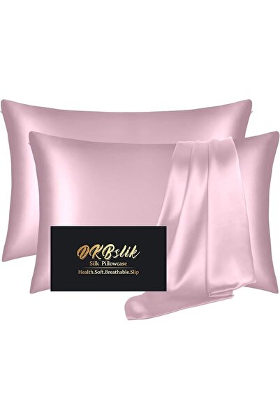 GENERAL Silk Pillowcase for Hair and Skin, Mulberry Silk Pillow Cases Queen S...