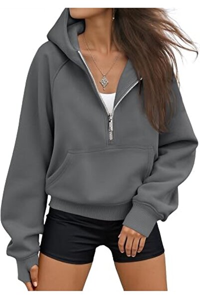 AUTOMET womens Ezau190 Sweatshirt | Fleece lined, soft material, hooded, jack...