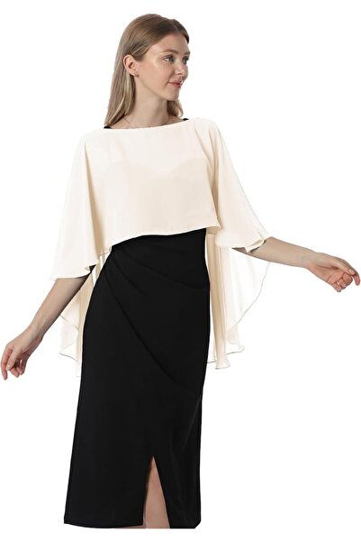 GENERAL womens Chiffon Cape001 Pashmina Shawl