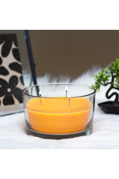 Alista Home Lumânare parfumată, aromă tropicală, 350 g, 3 fitiluri