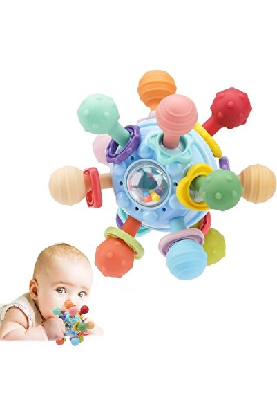 GENERAL Tohiby Montessori Sensory Chew Toy for Babies Made of Silicone and Ab...
