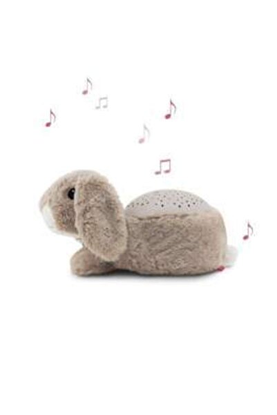 Zazu Kids Proiector sau Lampă de veghe muzicală Iepurașul Ruby