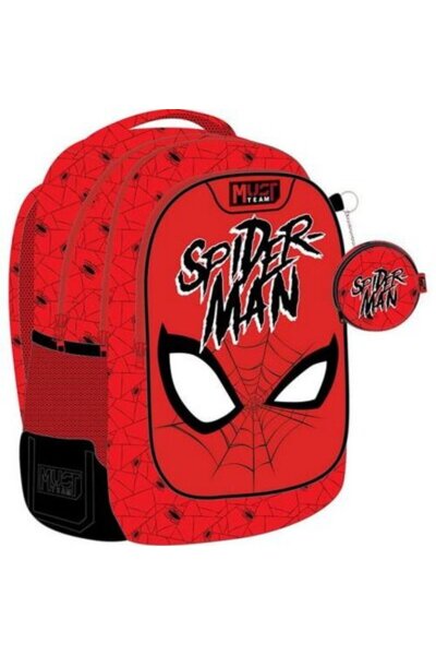 MC Micostore Ghiozdan 32x18x43cm 3 compartimente Spiderman Web Must