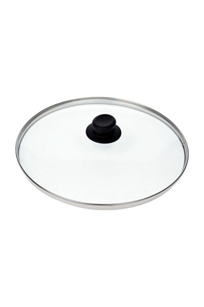 Ürkmez Ticaret 14 cm stakleni poklopac, crni vrh