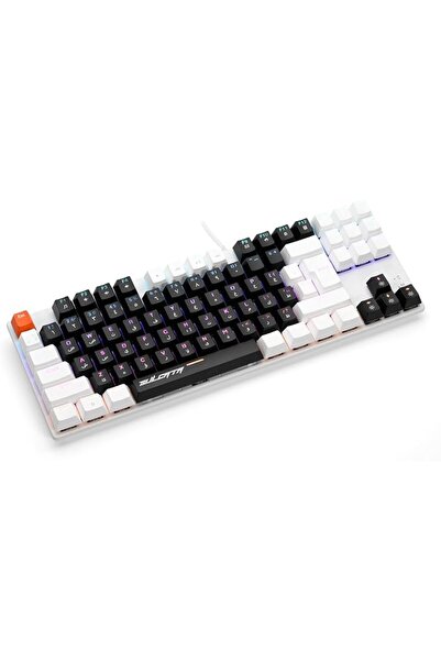 TURTUS Sulcata-TKL 87 Z Mechanical Keyboard, Multicolor