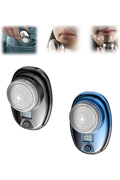 ALMEKAQUZ 2Pack Mini Shaver Portable Electric Shaver, Electric Razor for Men,...