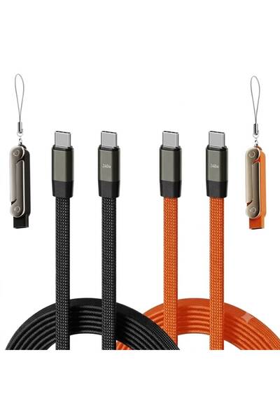 TYP-C ŞARJ KABLOSU VE ŞARJ STANDI (1,5M) 240W