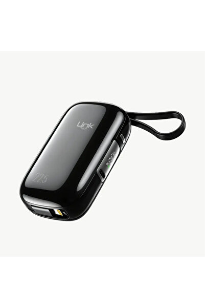 Linktech MP11 Mini Type-C ve Lightning Şarj Kablolu 22.5W 9600mAh Hızlı Power...