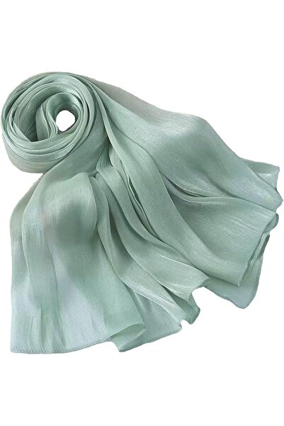GENERAL Women Premium Hijab Head Scarf Lightweight Shimmer Scarves Crepe Wedd...