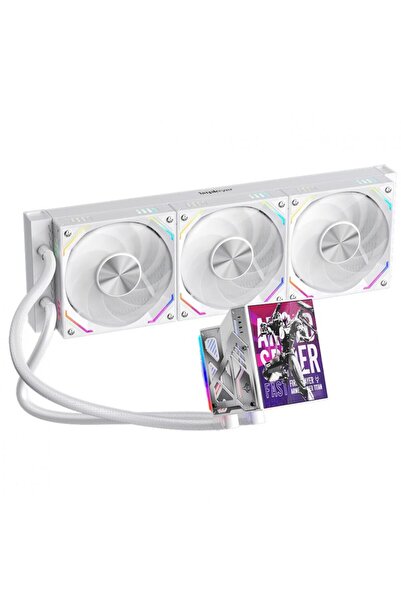 1ST PLAYER 1stPLAYER FT 360 Λευκό Ψύκτης CPU AIO, aRGB, Προσαρμόσιμη Οθόνη, Σ...