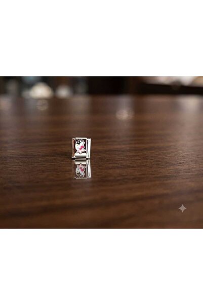 Genel Markalar Hello Kitty Figür Paslanmaz Çelik Charm