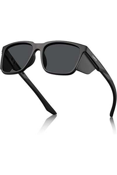 CARFIA Sports Casual Men's Women's Polarized Sunglasses - Removable Side Shie...