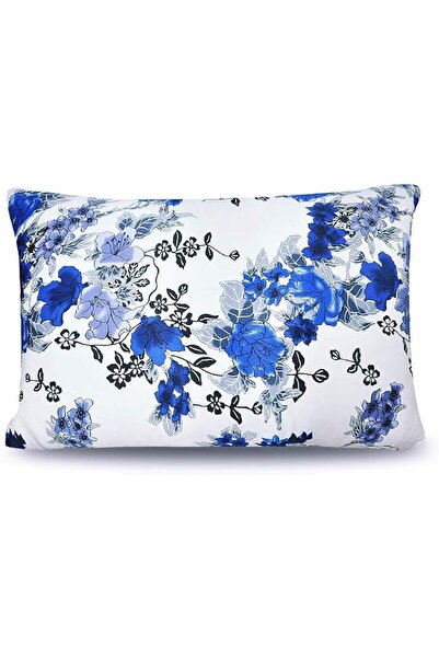 Generic 100% Pure Mulberry Silk Pillowcase, Colorful Floral Design, Zipper Cl...