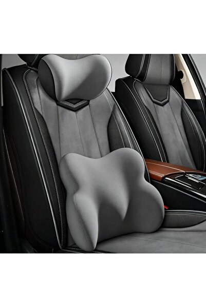 Aissiora Car Headrest and Lumbar Support Cushion, Car Neck Pillow Set, Comfor...