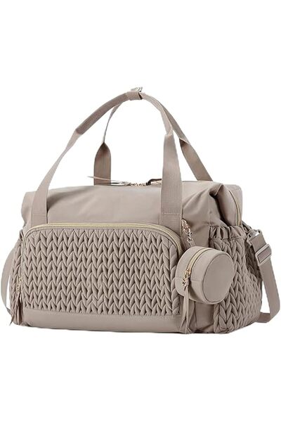 JOYZZZ Diaper Bag Tote, Large Capacity Waterproof Baby Diaper Bag with Multip...
