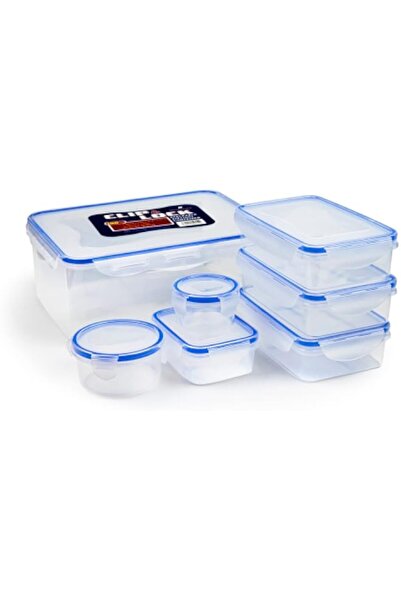 Generic Polypropylene Food Container Set - 7 Pieces Meal Prep & Storage Conta...