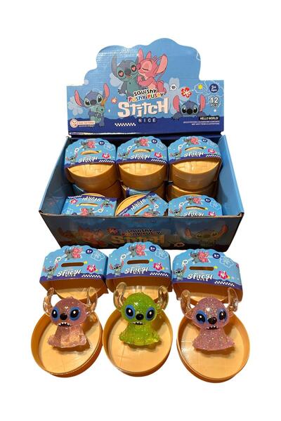 Pofika Stitch Sukuşi Stres Oyuncağı Çin Mantısı Modeli Figür Squishy Needoh T...