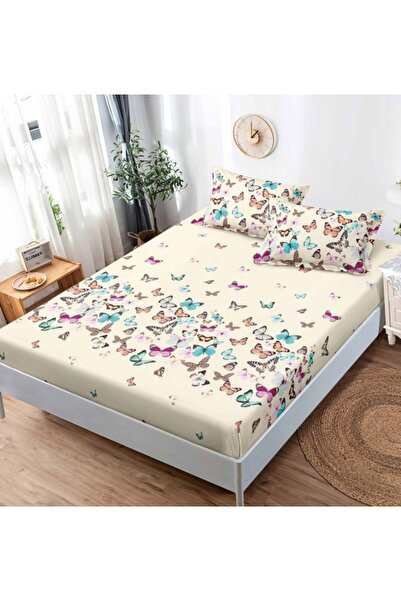 Edormitor Cearșaf cu elastic Finet 180 x 200 + 2 fețe de pernă F CDF11473