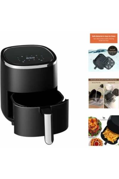 Royalty Line Hot Air Fryer XL, 3.5 Liters, 1200 W, Digital Display, Black, RL...