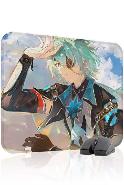 mousepad bastir Anaxa Honkai: Star Rail Anime V1 - 48x40 Gaming Mouse Pad Αντ...