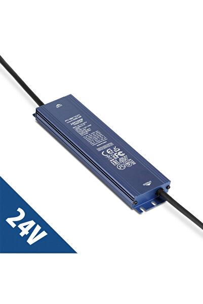 Alista Home Sursă de alimentare gri 24V 100W 4.1A IP67, transformator LED imp...