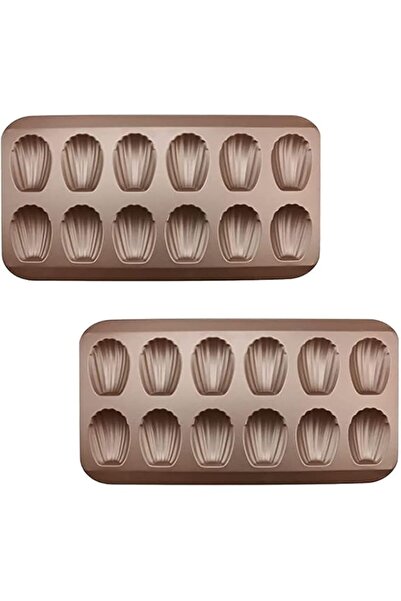 Generic AMERTEER Madeleine Pan Set | Nonstick 12-Cavity Heavy Duty French Mad...
