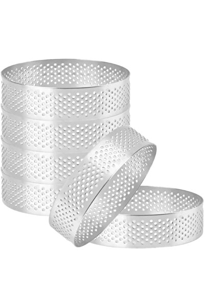 Generic Stainless Steel Cake Ring Tart Pans - 6 Pack - Cake、 Mousse Pie 、Dess...