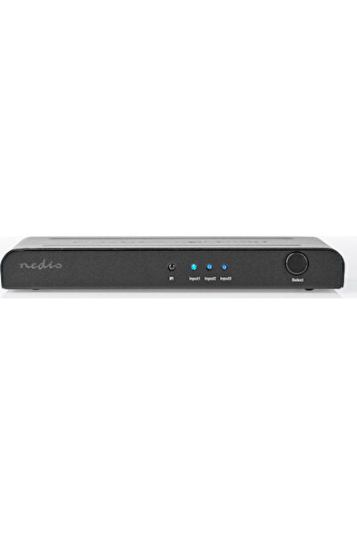 Nedis 3 Είσοδοι/1 Έξοδος 4K2K@60Hz Διακόπτης HDMI VSWI3473AT