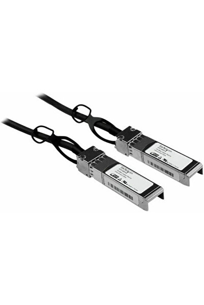 startech Καλώδιο Οπτικών Ινών 1μ Μαύρο Κωδικός: SFPCMM1M