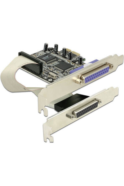 DELOCK Κάρτα PCIe με 2 παράλληλες θύρες DB25 Κωδικός: 89125