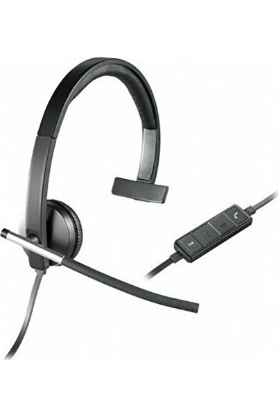 logitech H650e Μονοφωνικά Ακουστικά Πολυμέσων Εξωτερικής Εφαρμογής με Μικρόφω...