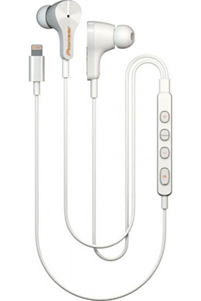 Pioneer Rayz Ενδοωτικά Handsfree με Σύνδεσμο Lightning Λευκό