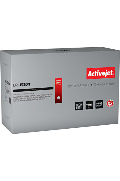 Active Τύμπανο συμβατό με Jet για εκτυπωτή λέιζερ Lexmark E260X22G 30000 σελί...