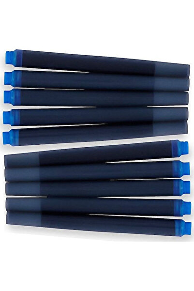 Parker Quink 10 Ανταλλακτικά Μελάνια Στυλό για Μπλε Στυλό 14ml