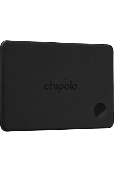CHIPOLO Κάρτα Apple Find My & Google Find Hub Μαύρο Επαναφορτιζόμενο