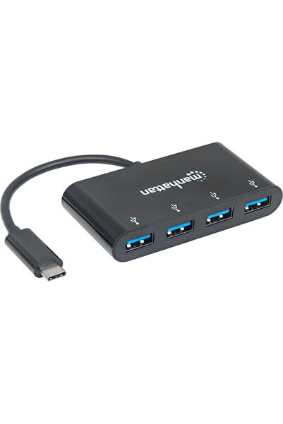 MANHATTAN IADAP USB31-HUB4 Διανομέας USB 3.0 με 4 θύρες για σύνδεση σε υπολογ...